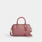 Signature Leather/Gold/Peony