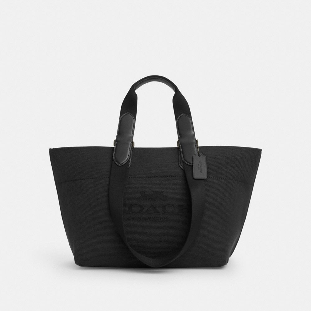 Coach Small Tour Tote Bag - Gunmetal/Black Multi