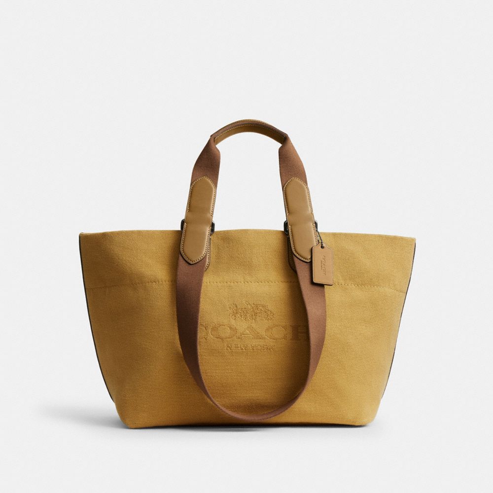 Coach Small Tour Tote Bag - Gunmetal/Trench Multi
