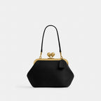 Coach Kisslock Frame Bag 16 - Black