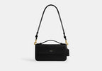 Coach New York Elora Top Handle Crossbody Bag - Brass/Black