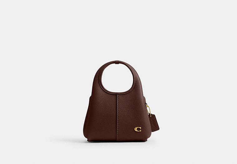 Coach Lana Shoulder Bag 19 Classic Brass/Maple