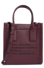 Marc Jacobs Small Leather Standard Supply Tote - Dark Plum