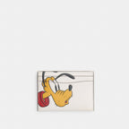 Coach Essential Card Case With Pluto front