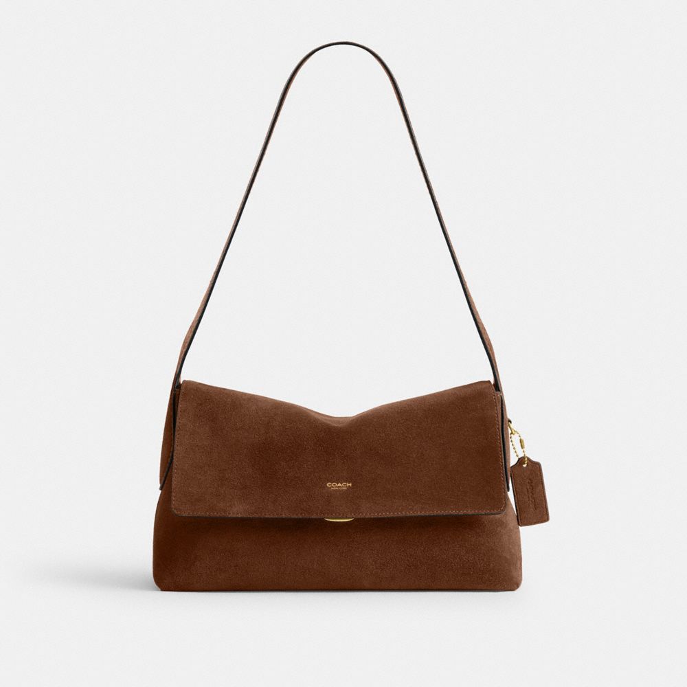 Coach Chelsea Shoulder Bag 30 Brass/Warm Brown