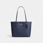 Medium City Tote Navy