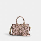 Crossgrain leather/Gold/Pink