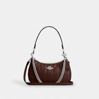 Coach Teri Shoulder Bag With Quilting - Silver/Maple