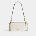 Coach Audrey Crossbody Bag Brass/Chalk front