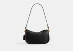 Twin Turnlock Waverly Bag Black back