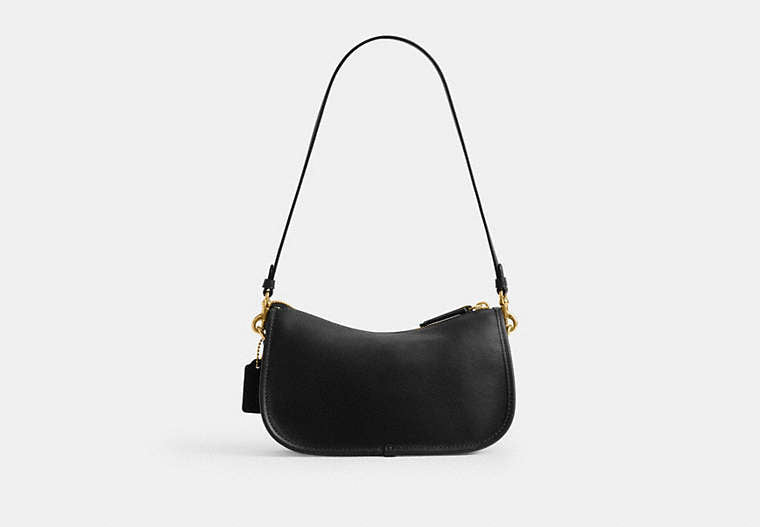 Twin Turnlock Waverly Bag Black back