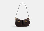 Coach Twin Turnlock Waverly Bag - Brass/Maple