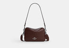 Coach Mini Carey Crossbody Bag Classic Silver/Maple