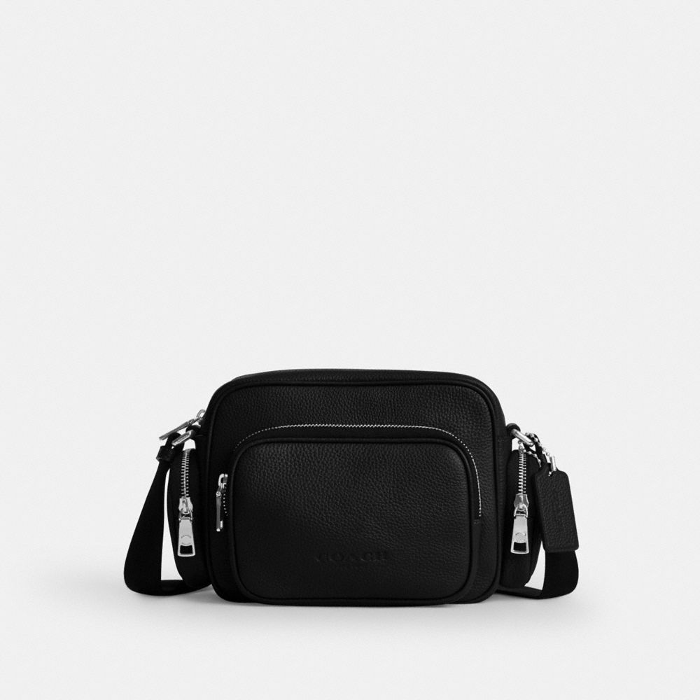 Coach Fletcher Crossbody Bag - Silver/Black