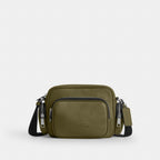 Coach Fletcher Crossbody Bag - Silver/Olive