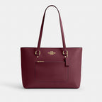 Coach Station Tote Dark Cherry