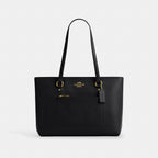 Coach Station Tote smooth leather Gold/Black