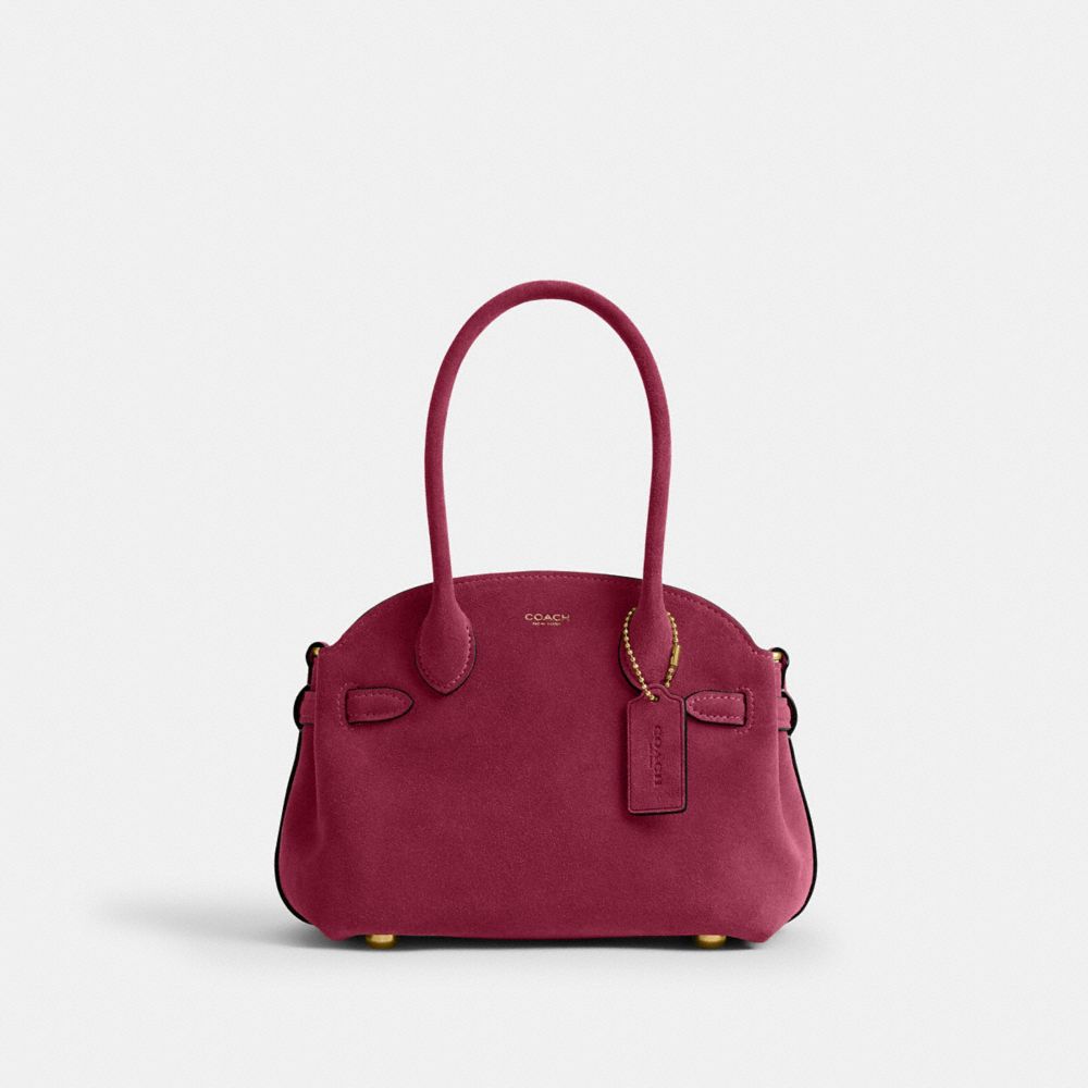 Coach Soft Empire Carryall Bag 21 - Dark Fuchsia
