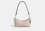Coach Caitlin Shoulder Bag Signature Canvas