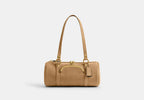 Coach Kisslock Barrel Bag 28 - Brass/Soul