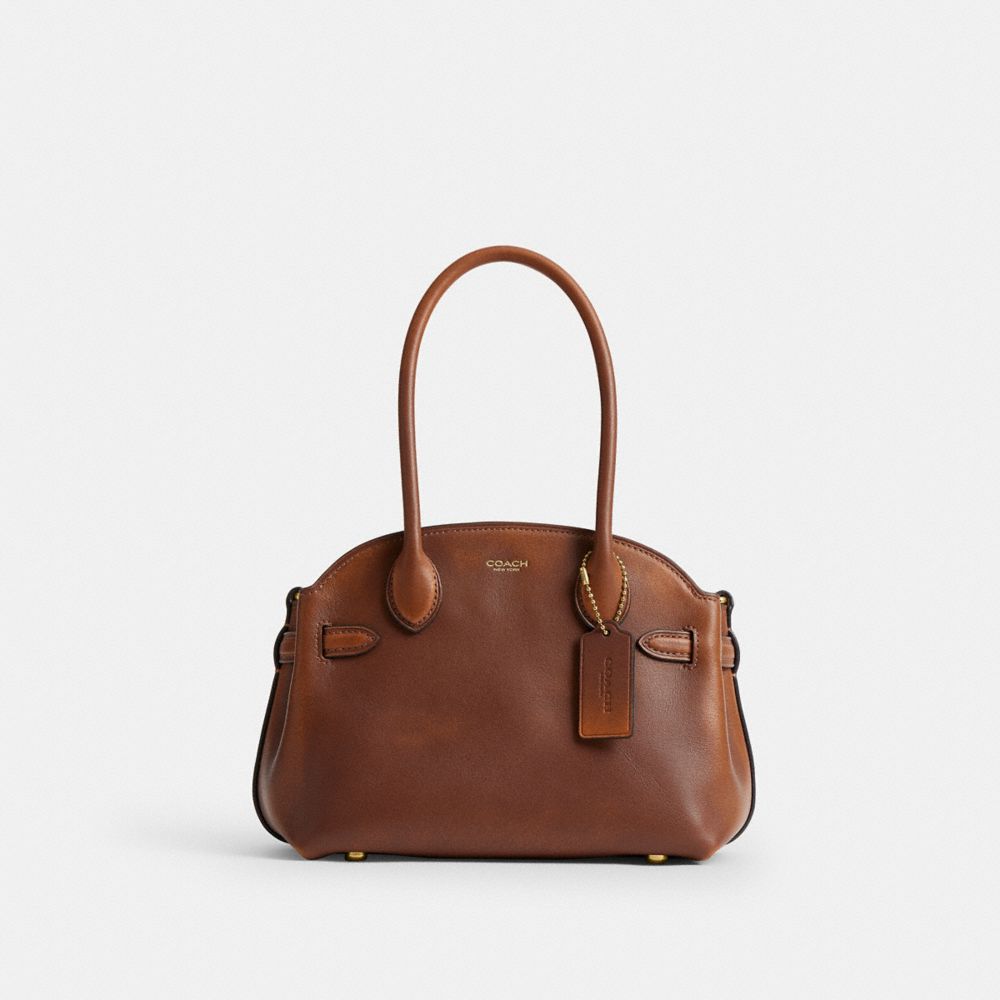 Coach Soft Empire Carryall Bag 21 - Loved Leather Brown