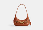 Coach Belted Ergo Shoulder Bag 26 - Brass/Amber Brown