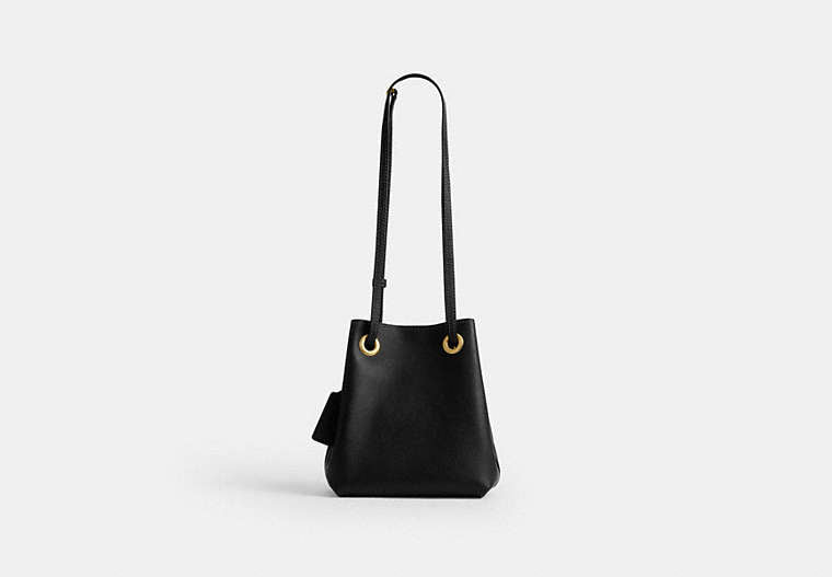 Jade Drawstring Bag Black back