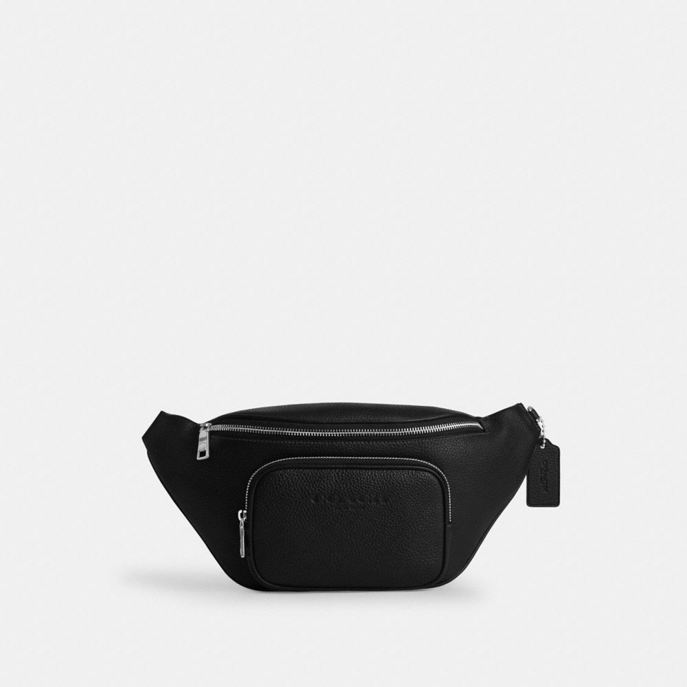 Coach Travis Belt Bag 35 - Silver/Black
