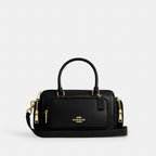 Coach Rowan Satchel With Pockets Gold/Black