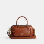 Coach Rowan Satchel With Pockets Gold/Cinnamon