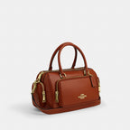 Coach Rowan Satchel With Pockets Gold/Cinnamon