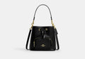 Coach Rowan Bucket Bag With Pocket Gold/Black