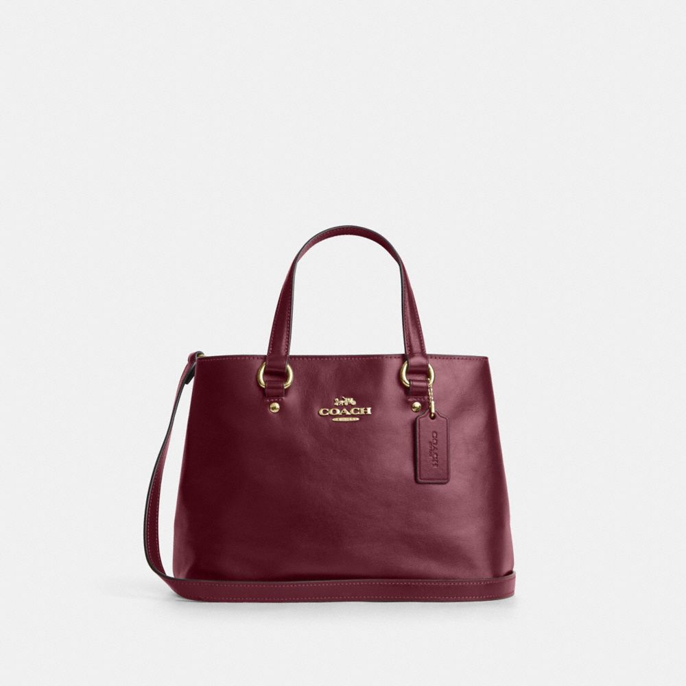 Coach Station Carryall Bag - Dark Cherry