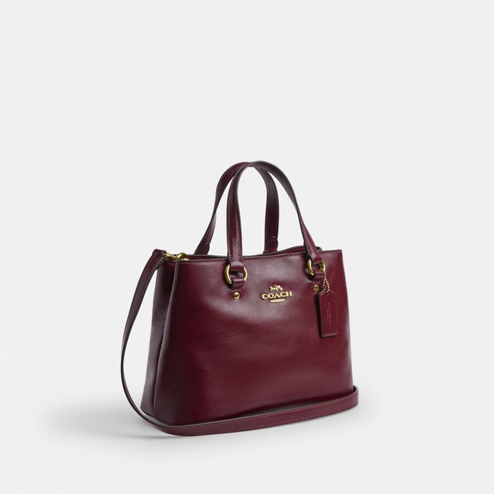 Coach Station Carryall Bag - Dark Cherry