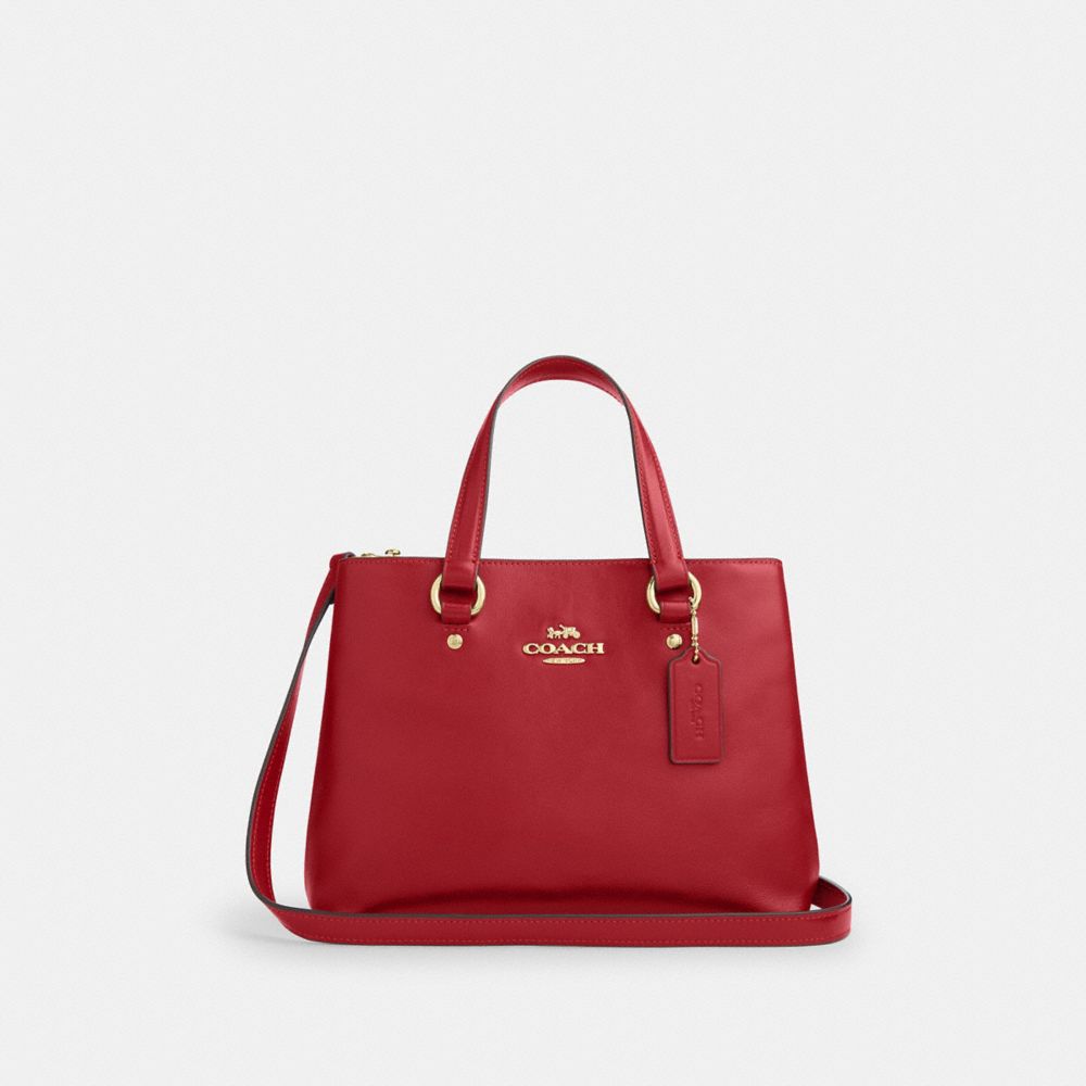 Coach Station Carryall Bag - Gold/Poppy
