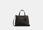 Coach Station Carryall Bag Signature Canvas - Gold/Walnut/Black