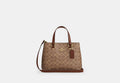 Coach Station Carryall Bag Signature Canvas - Gold/Tan/Brown
