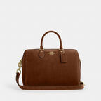 Coach Rowan Large Satchel Bag - Gold/Warm Brown