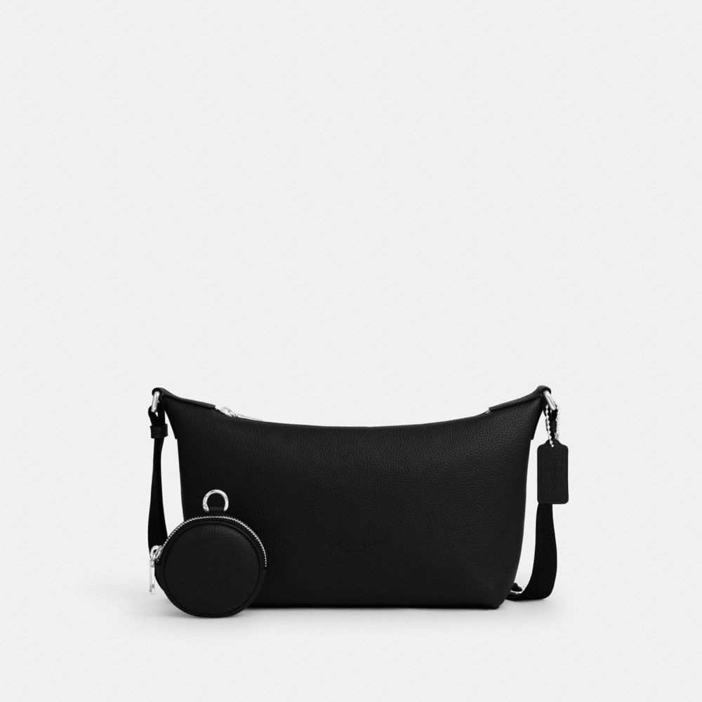 Leather / Silver/Black