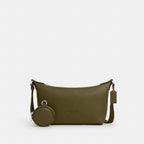 Leather / Silver/Olive
