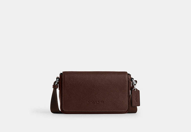 Coach Jack Small Flap Crossbody Bag Silver/Maple