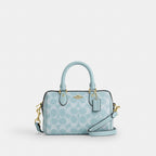Signature Canvas/Gold/Light Blue