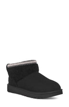 UGG Classic Ultra Mini Max Curly Boot - Black