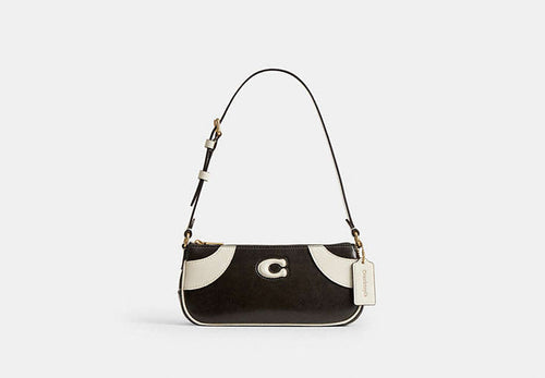 Coach Bowling Small Shoulder Bag - Black & White