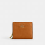 Coach Snap Wallet In Crocodile-Embossed Leather
