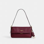 Coach Etta Small Flap Dark Cherry