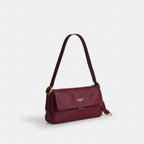 Coach Etta Small Flap Dark Cherry