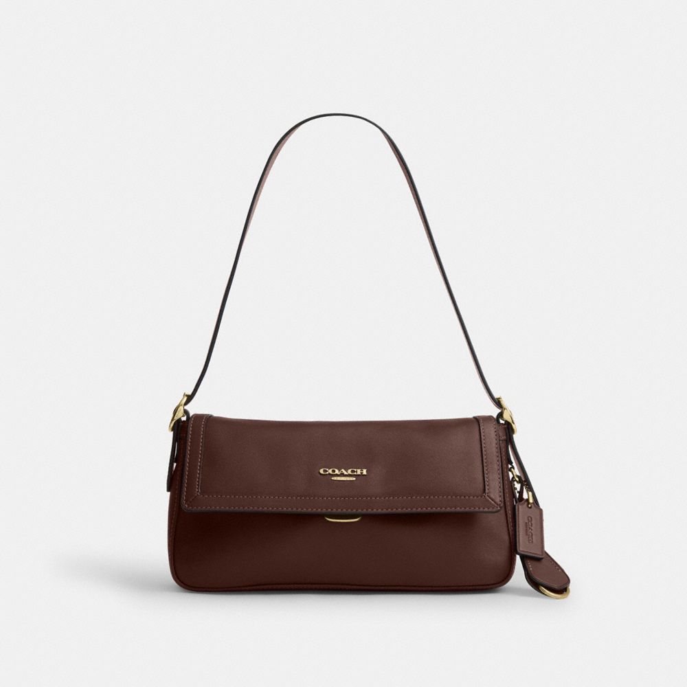 Coach Etta Small Flap Gold/Maple