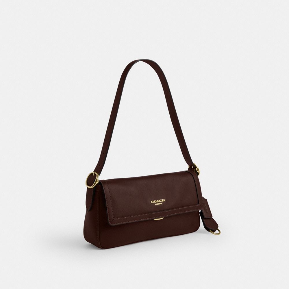 Coach Etta Small Flap Gold/Maple