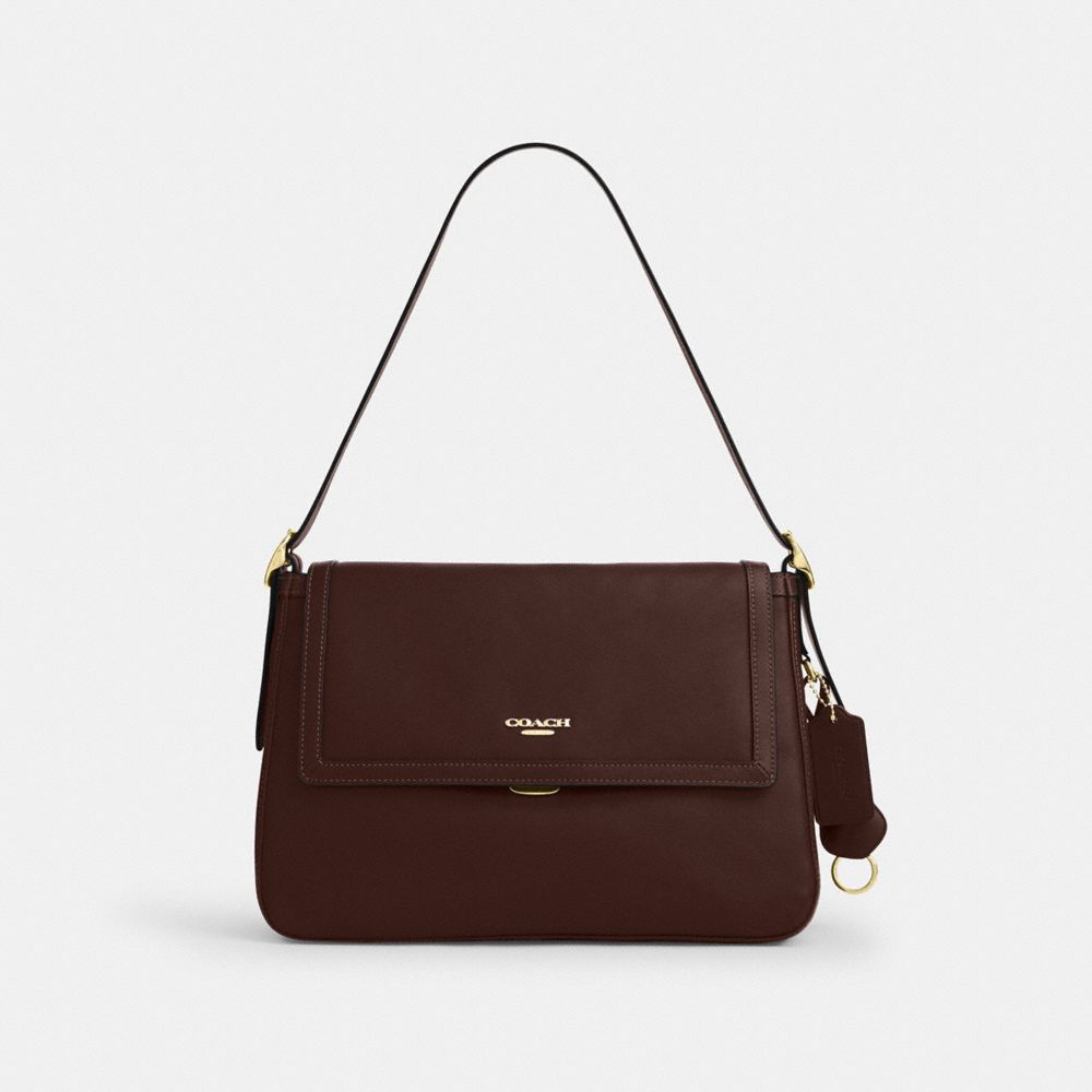Coach Etta Flap Bag - Maple